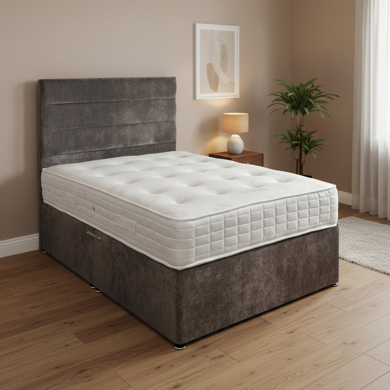 Prime Ortho Memory Divan Bed Set — Small Single 2'6"