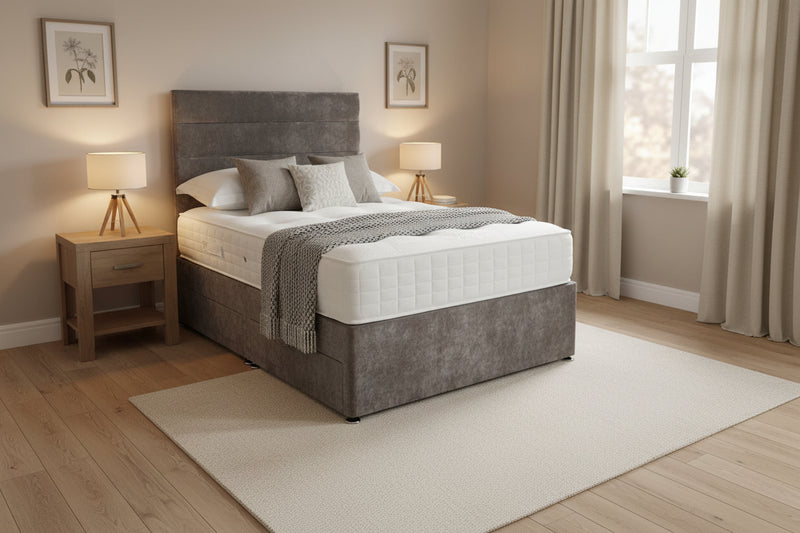 Prime Pocket 1000 Divan Bed Set — Small Single 2'6"