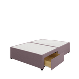 Divan Base - 2 Drawer — Naples Lilac (Foot End)
