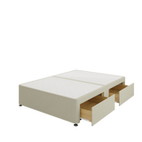 Divan Base - 4 Drawer — Horizon Pearl