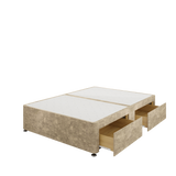 Divan Base - 4 Drawer — Marble Mink