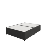 Divan Base - No Storage — Plush Black