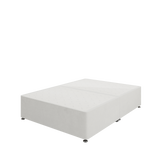 Divan Base - No Storage — Plush Light Silver
